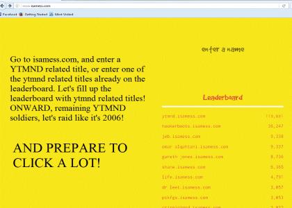 isamess.com leaderboard YTMND takeover!
