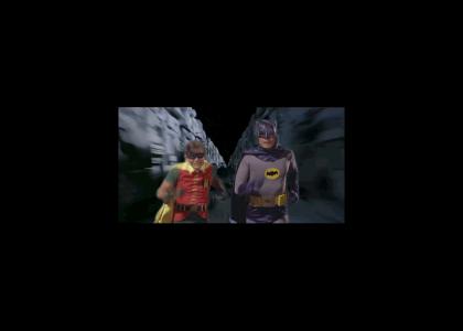 Batman & Robin make the Trench Run