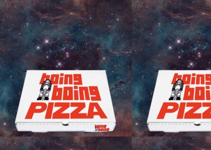 Kittens In Boing Boing Pizza Space