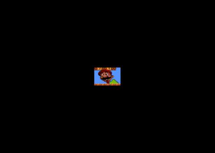 Mario's floating head attacks Mario 64