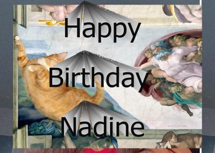 Happy birthday Nadinator
