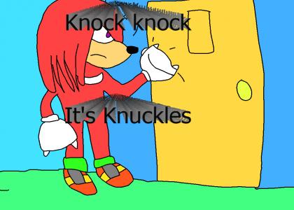 Knock Knock it's knuckles