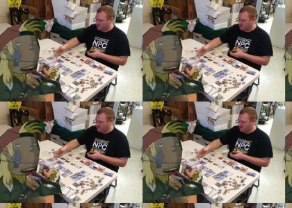 Dwayne gives advice as playing the runner in Netrunner