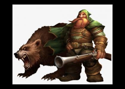 Dwarf Hunter Named Wedge