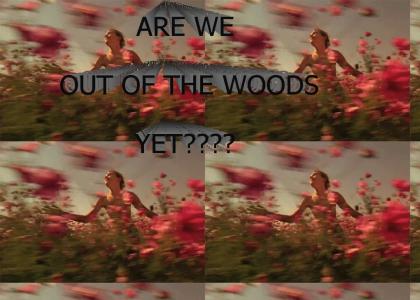 ARE WE OUT OF THE WOODS YET
