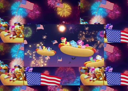 equestrian hotdogs of freedom