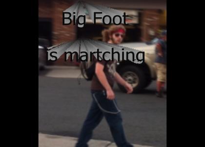 Bigfoot Walking