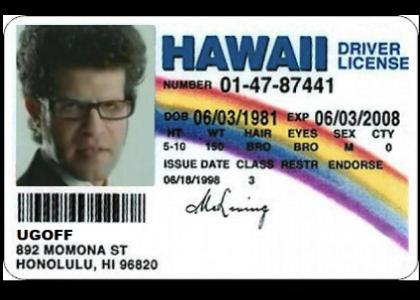 Ugoff's New License