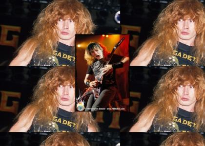Kurt Cobain thinks he's Dave Mustaine