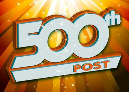 Locke5 posts his 500th site