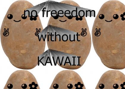 the most kawaii potato  ꒰•ू꒪͒·̫̮꒪͒•ू꒱