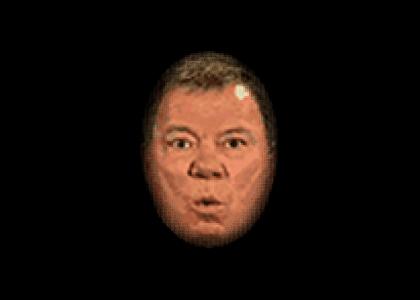 Shatner on the floor