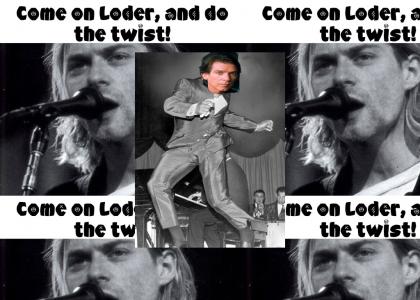 Kurt Cobain wants Kurt Loder to do the twist