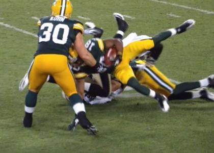 Randall Cobb Presses Z or R twice