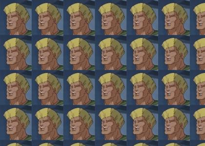 Guile Laughing