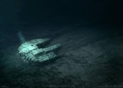 Millennium Falcon at the Bottom of the Baltic Sea