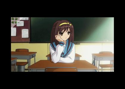 4chanTMND: haruhi doesn't change facial expressions (or how i learned to stop worrying and love super mario world's c