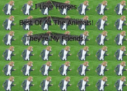 I Love Horses Best of All The Animals