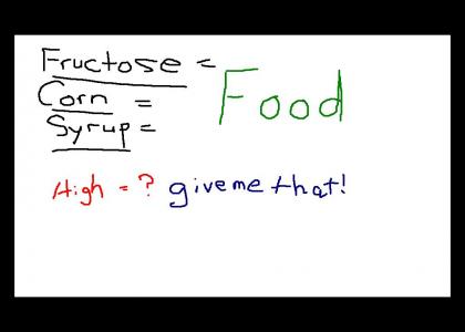 High Fructose Corn Syrup isn't a food