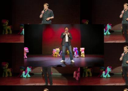 the standup comedian gets level putting it straight