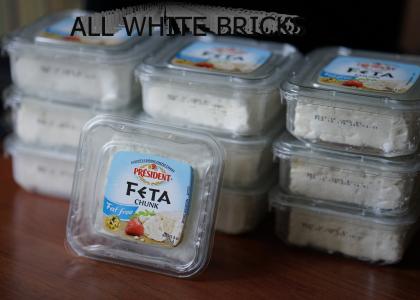 all white bricks