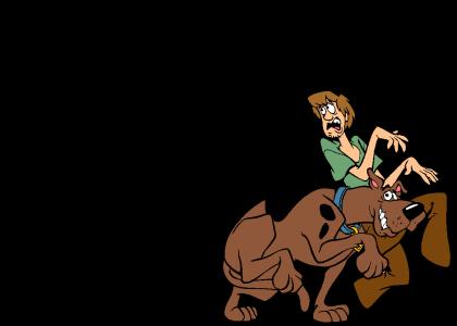 Scooby Doo and Shaggy find a new friend