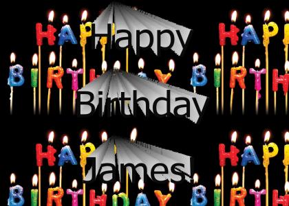 Happy Birthday Jamesl