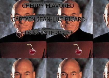 Cherry Flavored Captain Jean-Luc Picard U.S.S. Enterprise