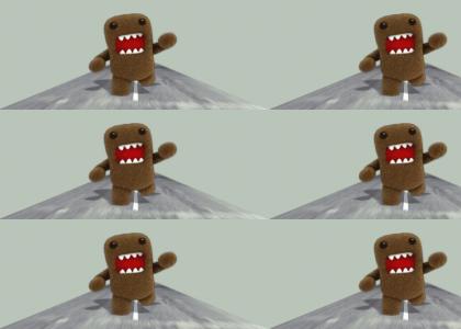 Domo-Kun is attacking!