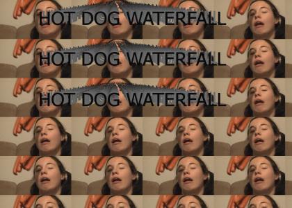 hot dog waterfall