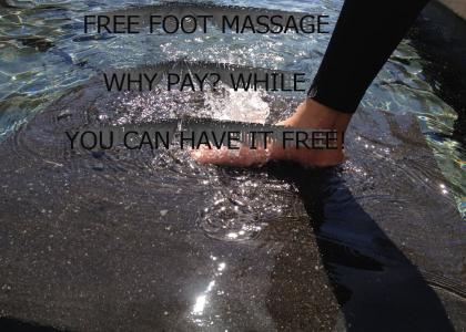 Free Foot Massage