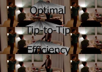 Optimal Tip-to-Tip Efficiency