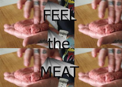 feel the meat
