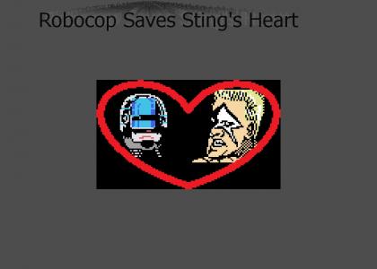 Robocop Saves Stings Heart