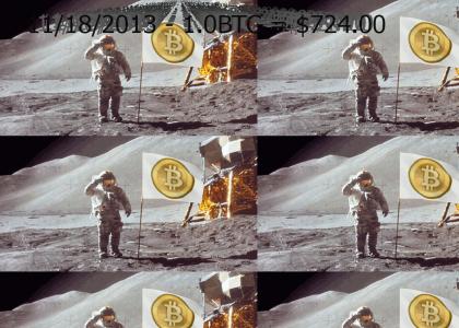 One small step for Mankind, One giant leap for Bitcoin