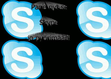 Pane Skype pyörimään!