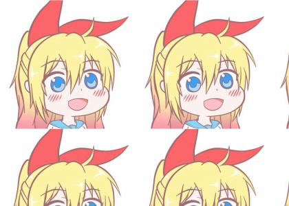Nisekoi doesn't change facial expressions