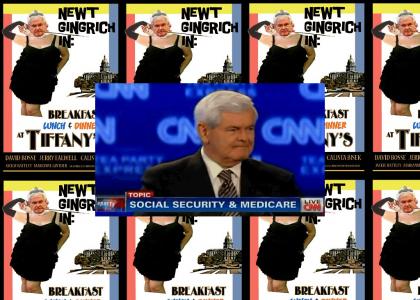Newt Gingrich in: Breakfast lunch & dinner at Tiffany's