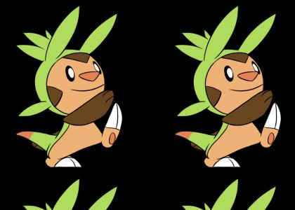 Chespin walks the walk