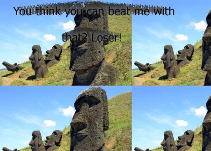 A message from the Moai