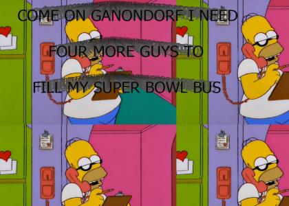 come on ganondorf i need four more guys to fill my super bowl bus