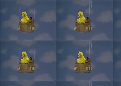 Big Bird's Flying Across the Sky