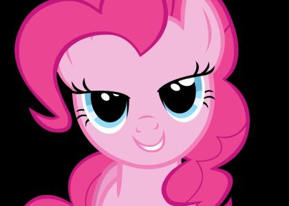 Pinkie Pie Stares into your Soul, And Wants Cupcakes.