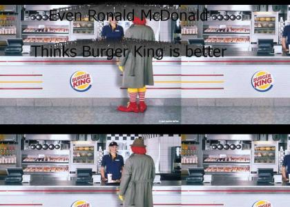 Ronald McDonald betrays McDonalds