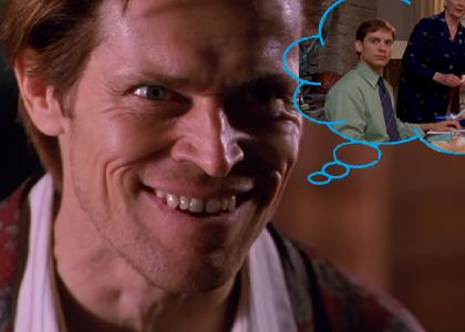 Willem Dafoe has plans tonight...