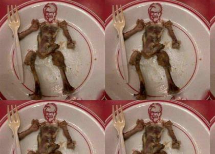 The Colonel's Final Resting Plate