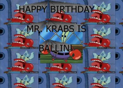 Mr. Krab's Birthday