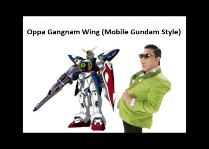 Oppa Gangnam Wing (Mobile Gundam Style)
