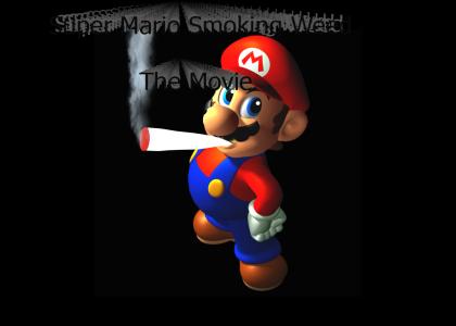 super mario smoking weed