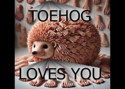 Toehog loves you